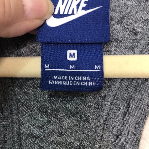 NIKE Women's Heather Grey Gym Vintage One Piece Romper M - Picture 4 of 13